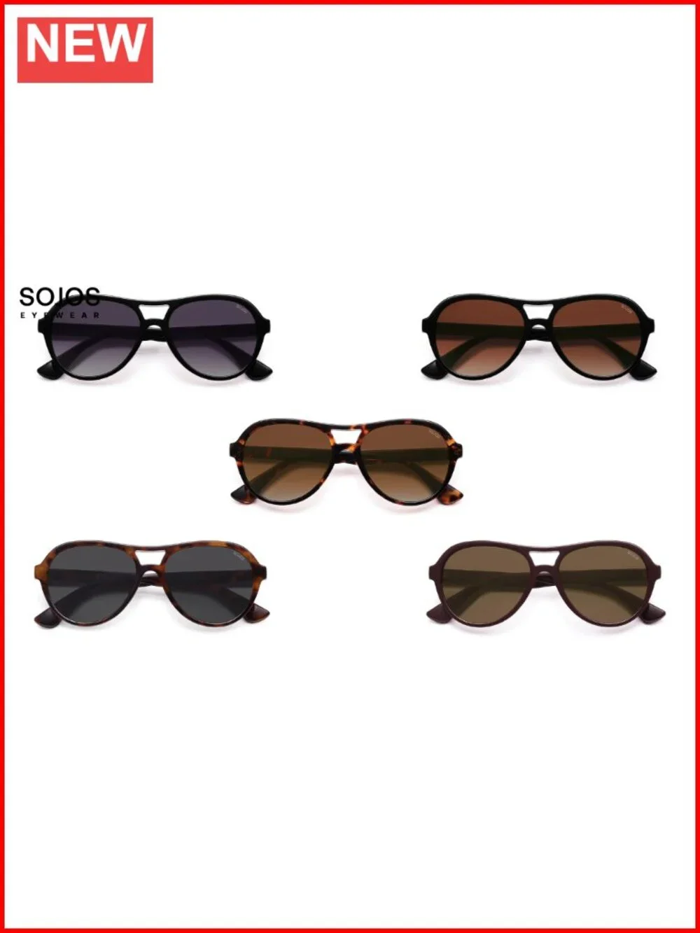 Retro Aviator Polarized Sunglasses UV Protection TAC Lens Women Men